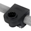 Scotty #245-BK Rail Mounting Adapter, 1-1/4" Square or Round Rail