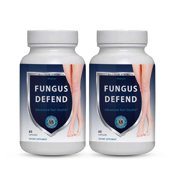 Fungus Defend Advanced Formula Supplement 2 Packs 60 Days Supply