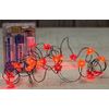 CWI Gifts 6.5' Fall Leaves Lights 20ct