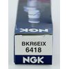 NGK # 6418 Iridium Spark Plugs BKR6EIX - 4 PCS NEW