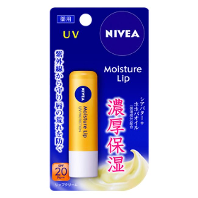 [Kao] Nivea Moisture Lip UV 3.9g (quasi-drug) [Cosmetics]