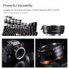 K&F CONCEPT EF-M Lens Adapter Ring 0.5s High Speed AF for EF to E-Mount Camera - Compatible with Sony A9/A7R2/A7M2/A6500/A6300/A7/A6000