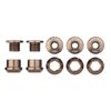 Wolf Tooth Set of Five 6mm Chainring Bolts + Nuts Espresso