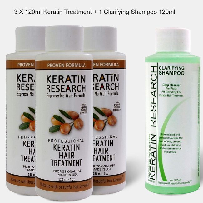 Brazilian Keratin Blowout Hair Treatment 360ml Original Express Formula with CS