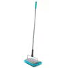 Home Accessories 4 Pack Lightweight Carpet Sweeper with Brush Comb (Colour: Turquoise)