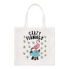 Crazy Flamingo Man Stars Regular Tote Bag