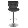 Shell Bar Stools Set of 4 Adjustable Height Swivel Bar Stools Dining Chairs Home
