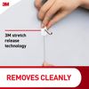 3M Command 17067MPES General Purpose Hooks, Small, 0.5lb Cap, White, 28 Hooks & 32 Strips/Pack