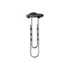 ref277 T-R C Pewter Effect Flat Car On A Bookmark Clip Slide