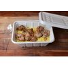 288 Pack Heavy Duty Large Plastic Disposable Clear Serving Spoons 8.5 in