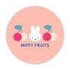 Gourmandies Miffy MF-590A Cord Reel Case, Cherry