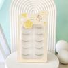CLEAREYELASH Natural False Eyelashes, Natural 3D Eyelashes, 5 Pairs (N01 Nudy Brown)