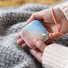 Rechargeable Hand Warmer Electronic Portable Hand Warmer, Gifts for Women, Men (Polygon)