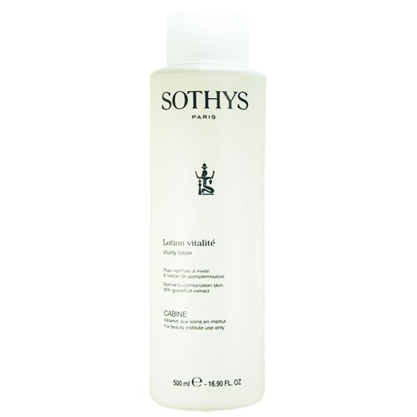 Sothys Vitality Lotion Normal Combination Skin 500ml /16.9oz Prof NEW