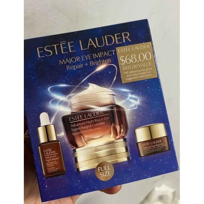 Set of Estee Lauder Major eye Impact Repair + Brighten Incl. full size eye cream