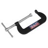 Sealey Junior C-Clamp 4pc Set - 76mm x 35mm - GCC02