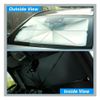 USA Car Windshield Sunshade Cover Foldable Umbrella Front Window Visor Sunscreen