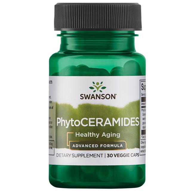 Swanson Phytoceramides - Advanced Formula 30 mg 30 Veggie Capsules