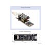 Waveshare ESP32-S3 ETH Development Board with PoE Module and Camera Module, 10/100Mbps RJ45 Ethernet Port, Based on ESP32-S3R, Support Wi-Fi and Bluetooth, 240MHz Dual Core Processor