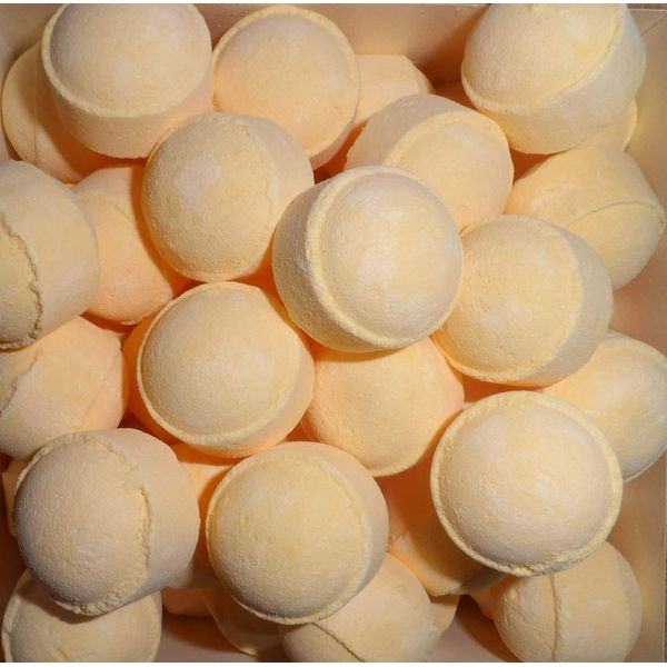 Mini Bath Bombs - 24 Fragrances - (LEMON / 100 BATH BOMBS)