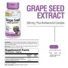 Solaray Grape Seed Extract 200 mg Plus Bioflavonoid Complex | 60 VegCaps