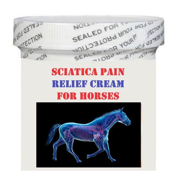 SCIATICA PAIN RELIEF CREAM FOR HORSES - EQUINES - MADE IN USA