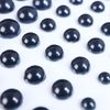 Rhinestone Sticker (Decal) Pearl Type 4-8mm [Black] LS-142