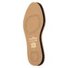 [Pedac] Domestic Genuine Insole Insole Cushion Shock Absorption Deodorizing Moisture Absorption Breathable Lightweight Thin Shoes Leather Leather Full Insole Beige 34/35 (Women's 22.5 - 23.0)