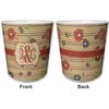 YouCustomizeIt Personalized Chevron & Fall Flowers Plastic Tumbler 6oz
