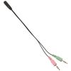 Buffalo BUFFALO Single Ear Headset with 4 and 3 Prong Plug