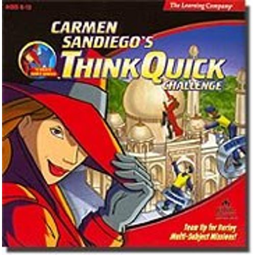 Learning Company Carmen Sandiego Think Quick Challenge for WIN/MAC (Catalog Category: PC Games / Kid Games )