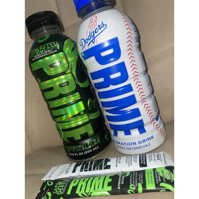 Prime Hydration GLOWBERRY & LA DODGERS Bundle – TheCandySpot