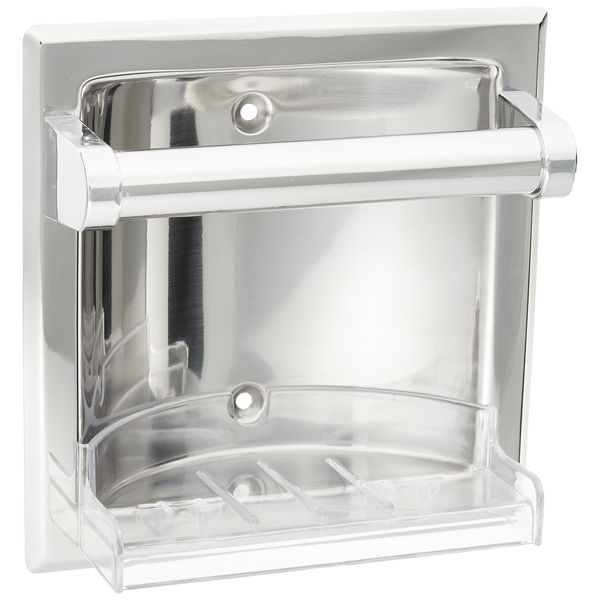 Moen 2565CH Donner Commercial Soap Holder, Small, Chrome