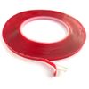 4pcs 1/2" Multi-Purpose Double-Sided Clear Thin Super Sticky Adhesive Tape 33ft.