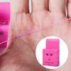 Pre-Inked Microblading Mapping String For Symmetrical Brow Positioning Measure 10 Meters/Box Pink Brow Mapping String Pre Inked Mapping Thread