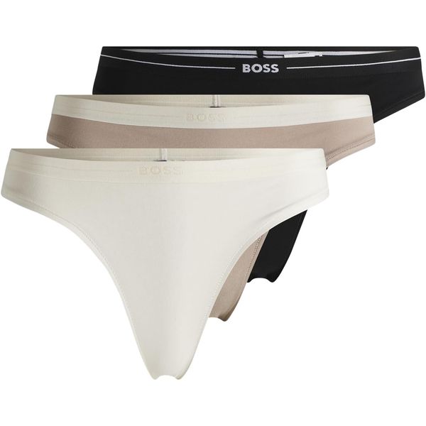 BOSS Women's 3p Thong String