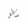 48Pcs Black O-Ring Replacement Kit For Cavitron Scaler Insert Tips