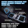 3 x Center Console Armrest Tray Organizer Container Drawer for Tesla Model Y / 3