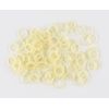 500 Pcs Orthodontic Elastic Rubber Bands, 3.5 Ounces Heavy Dental Rubber Traction Bands, Free Elastic Placer for Braces (1/4",Fox)