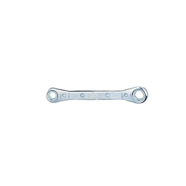 Wright Tool 9383A 12 Point Ratcheting Box Wrench, 9/16" x 3/4" Nominal Size