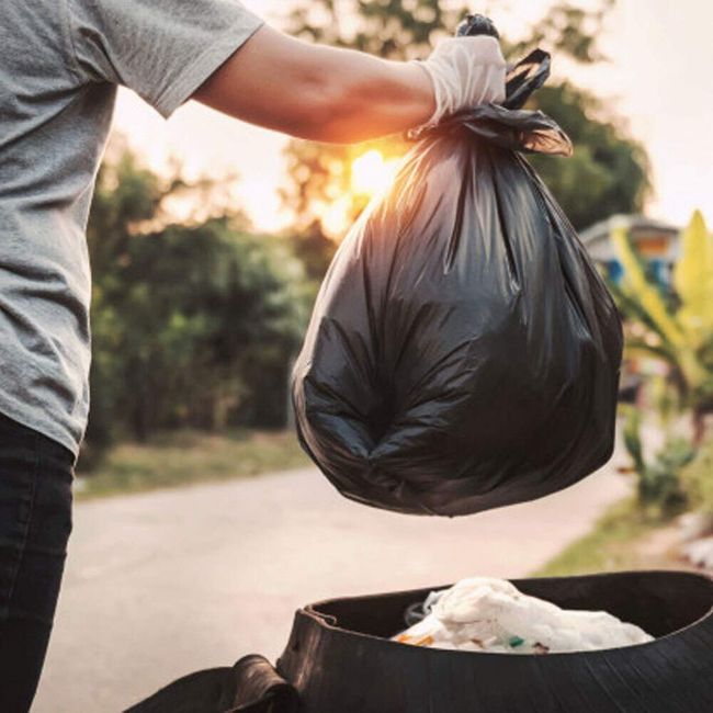 55 Gallon Black Regular Duty Trash Bags | Trash Bags | 55-64 Gallon Trash Bags