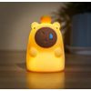 Capybara shapel Night Light,Touch-Sensitive Adjustment of Brightness,USB TYPC 