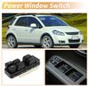 X AUTOHAUX Front Right Driver Side Power Window Switch Window Control Switch for Suzuki SX4 Black