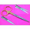 2 Premium GERMAN Supercut TC Iris Scissors 4.5" Str Surgical Dental Instruments 