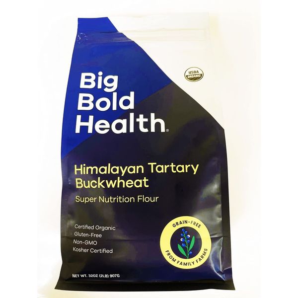 Himalayan Tartary Buckwheat (HTB) Super Nutrition Flour, Gluten-Free Flour Al...