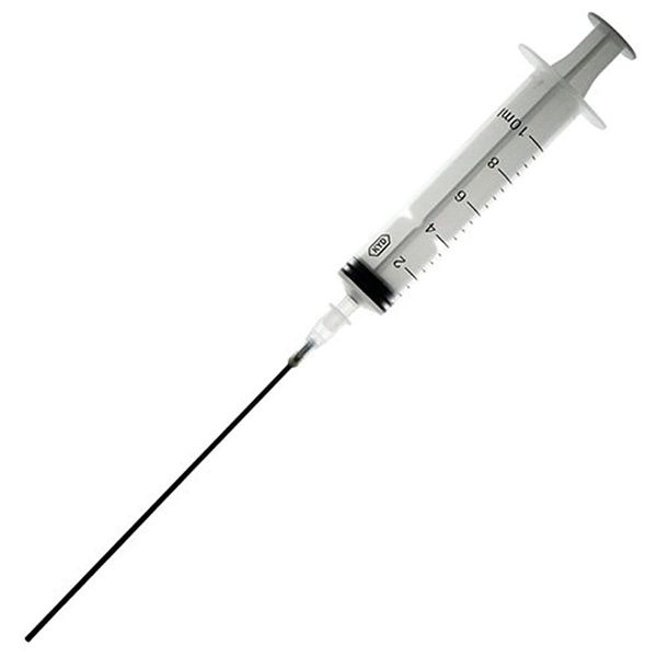 Bell Color Ink Injection Syringe (0.3 fl oz (10 ml) + Syringe Needle (Nozzle 3.9 inches (10 cm) Refill, Tool