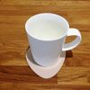 Super Cool Creations Coasters - Pebble Shaped - Latte - 8 Set