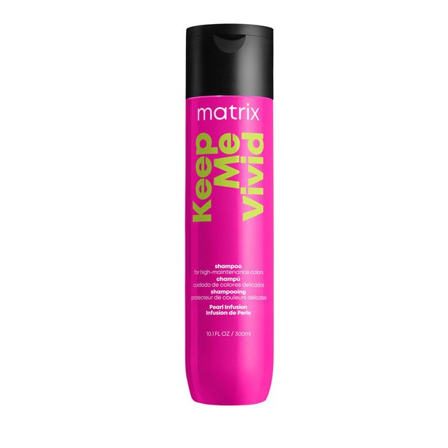 Matrix Keep Me Vivid Shampoo to Protect Fast-Fading Colour for Colour Treated Hair, Total Results 300ml