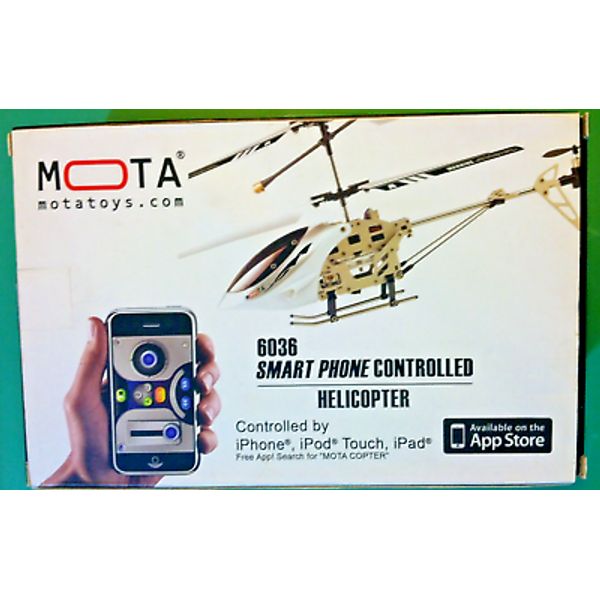 🔥MOTA TOYS HELICOPTER🔥 New Smart Phone Controlled Model 6036 iphone ipod ipad