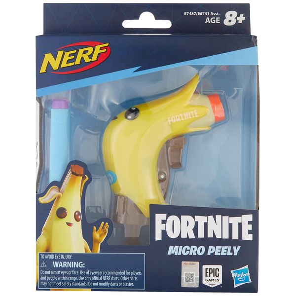 Nerf Fortnite Pealey Microshot Official Elite Darts Included Authentic Fortnite E7487